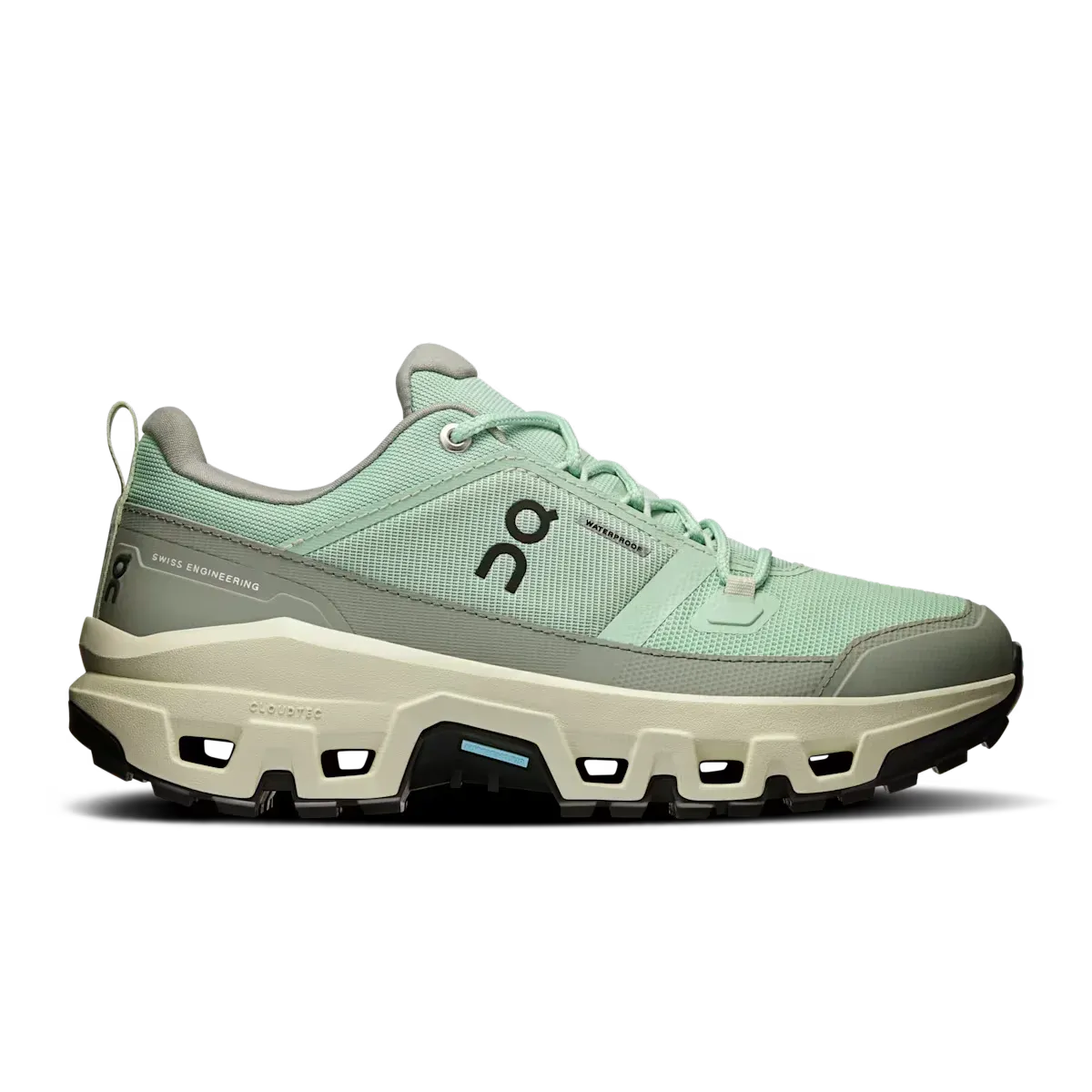 On Running Cloudrock Low Waterproof Mineral Aloe
