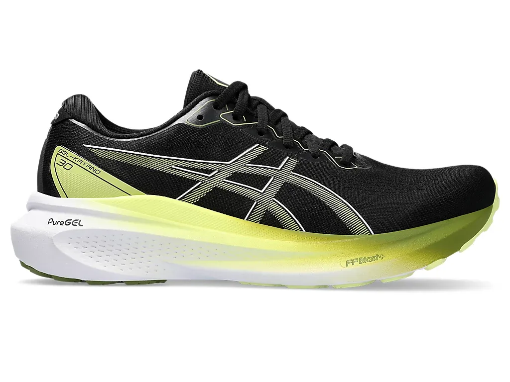 Asics Kayano 30 Black/Glow Yellow