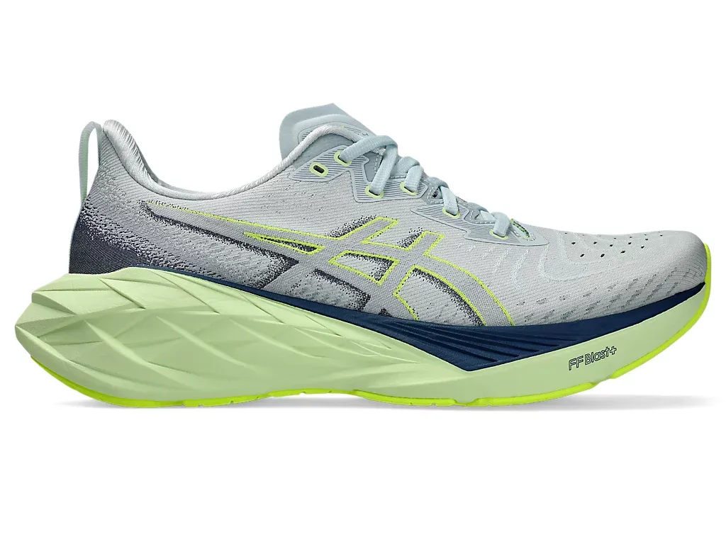 Asics Novablast 4 Cool Grey/Blue Expanse | Hype Fly India