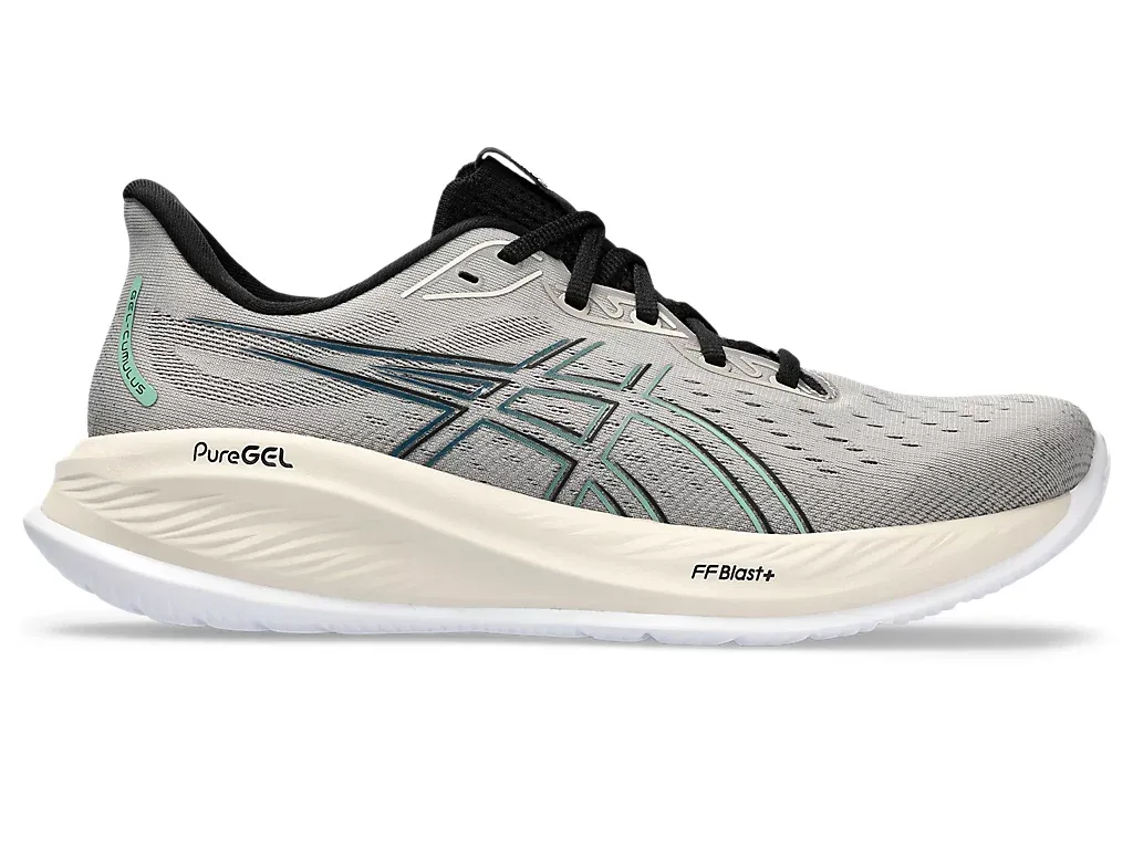 Asics Gel Cumulus 26 Moonrock/Dark Mint