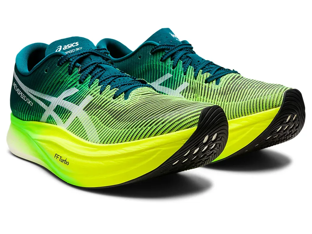 Asics Metaspeed Sky+ Velvet Pine/Safety Yellow
