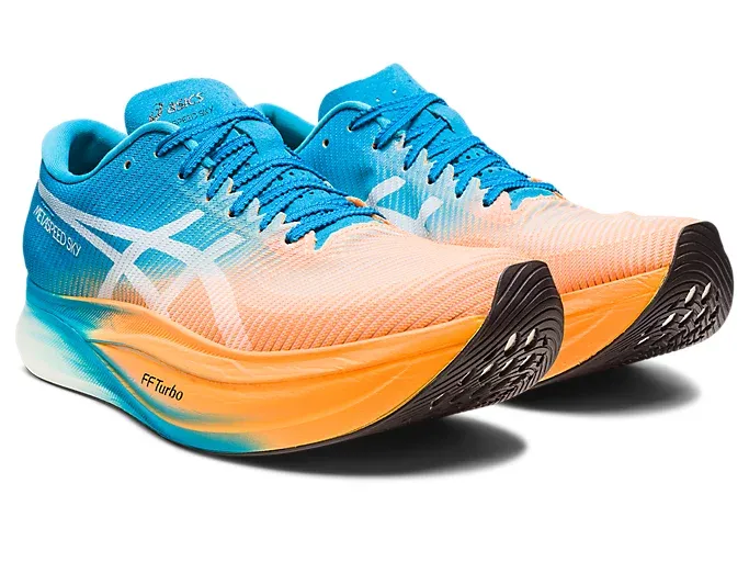 Asics Metaspeed Sky+ Orange Pop/Island Blue
