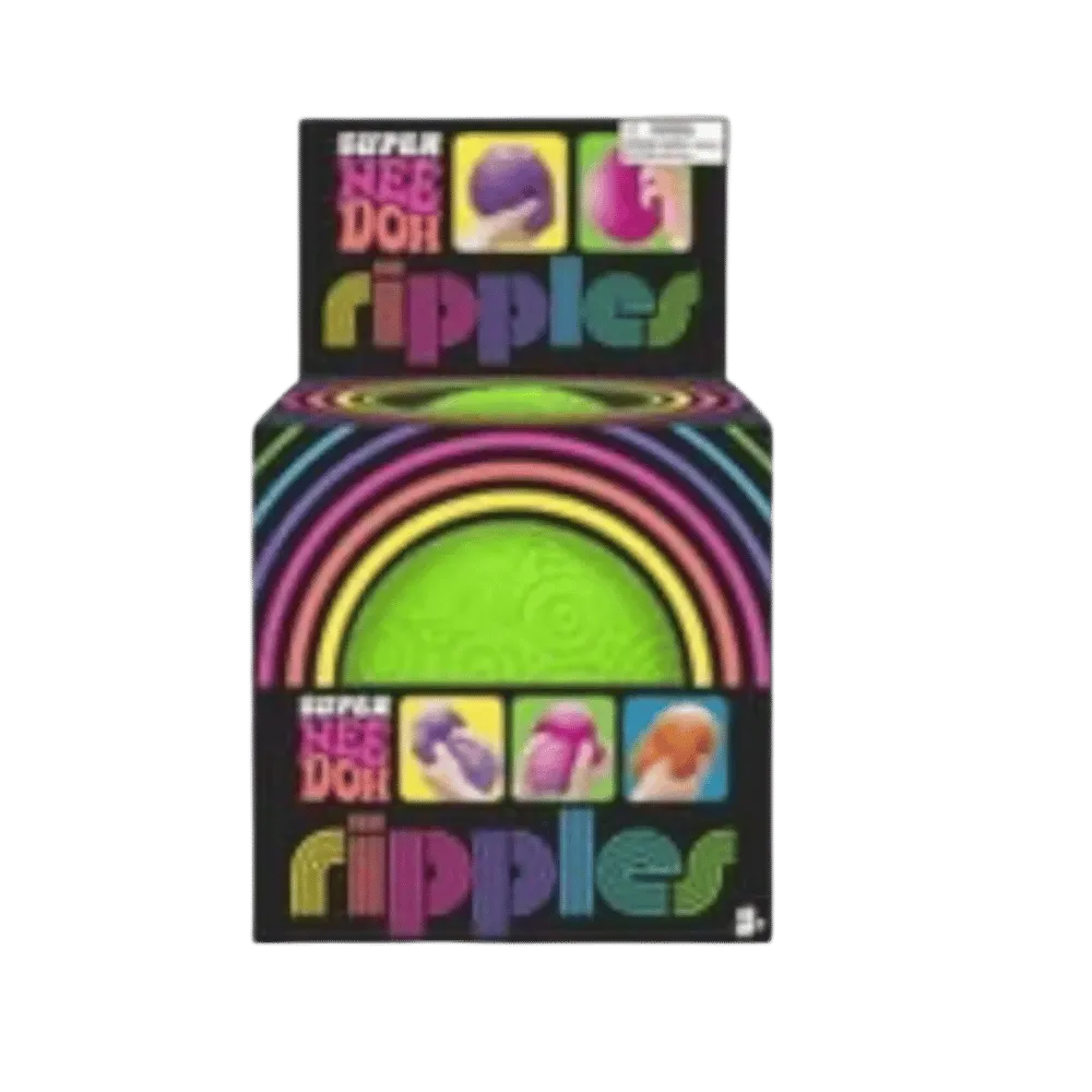 NeeDoh Super Ripples Fidget Ball Green