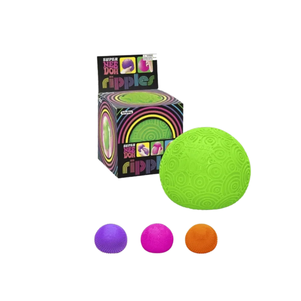 NeeDoh Super Ripples Fidget Ball Green