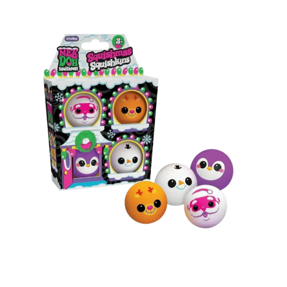 NeeDoh Squishmas Squishkins Squishy Fidget Toy