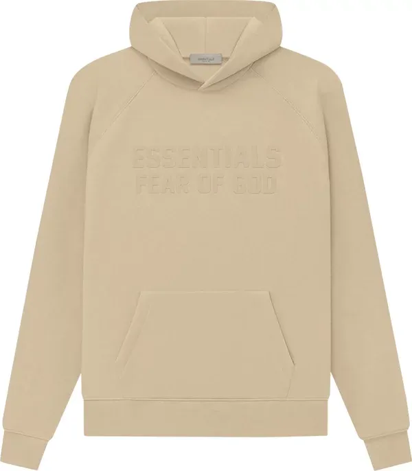 Buy Fear Of God Essentials Hoodie Ss23 Sand now | Hype Fly India