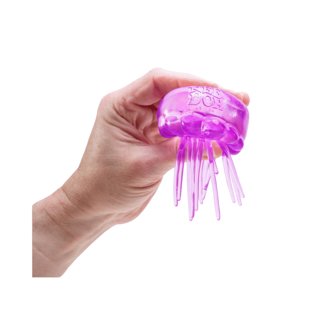 NeeDoh JellySquish Squishy Fidget Toy Purple