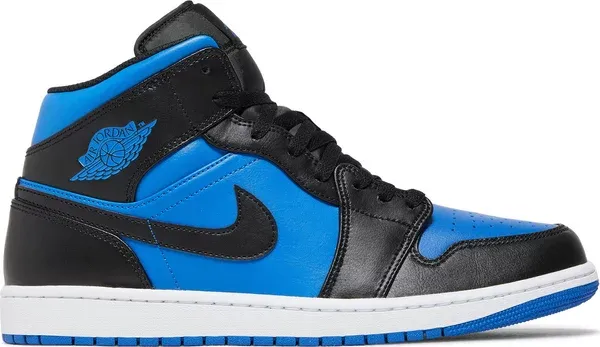 Air Jordan Mid 'Black Royal Blue' Hype Fly India