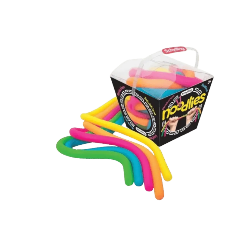 NeeDoh Noodlies Squishy Fidget Toy Multicolor