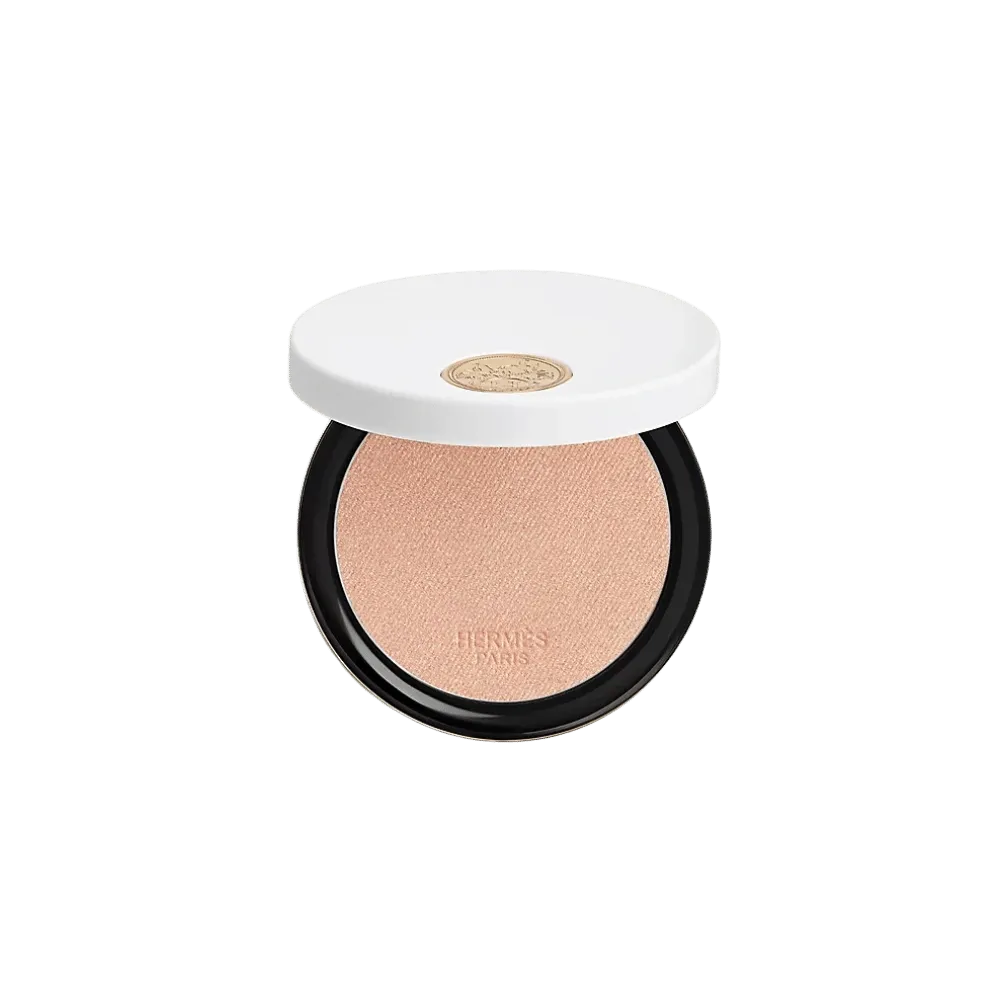 HERMES Plein Air ハイライトパウダー 02 ミラージュ Hermès Plein Air Radiant glow Powder - 02 Mirage | Hype Fly India
