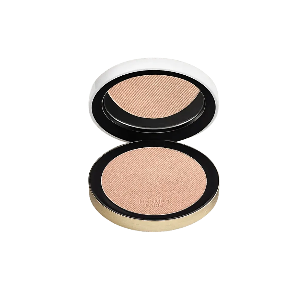 HERMES Plein Air ハイライトパウダー 02 ミラージュ Hermès Plein Air Radiant glow Powder - 02 Mirage | Hype Fly India