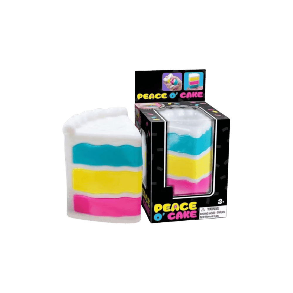 NeeDoh Peace O’ Cake Squishy Fidget Toy