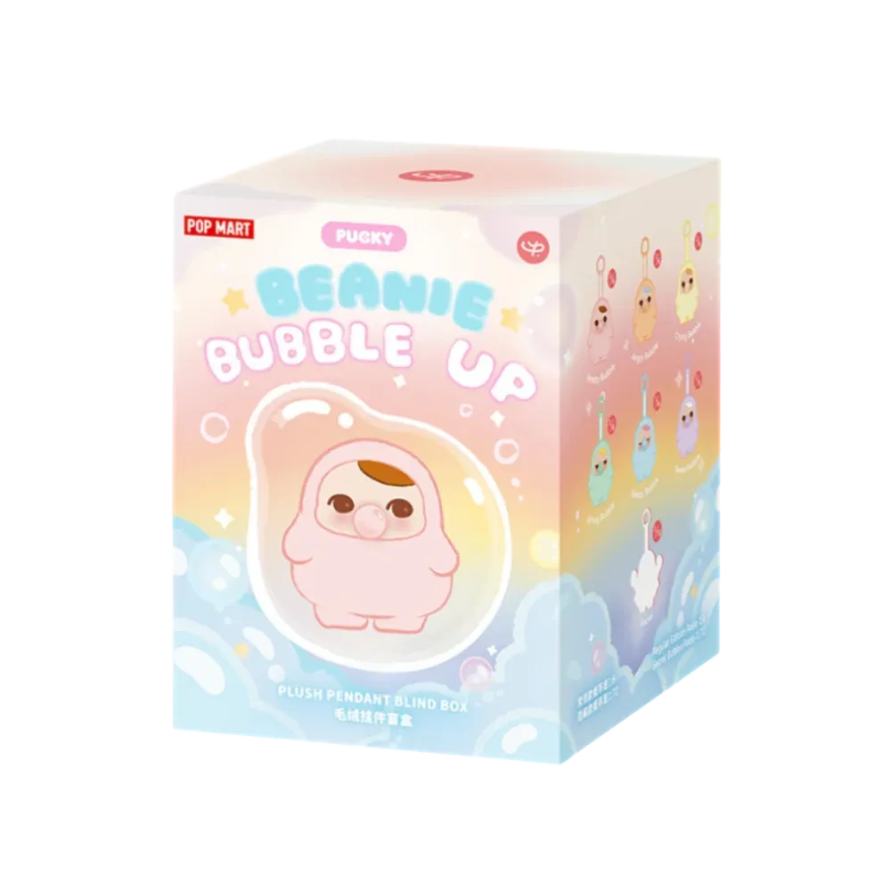 Pop Mart Pucky Beanie Bubble Up Series Blind Box Pack of 1