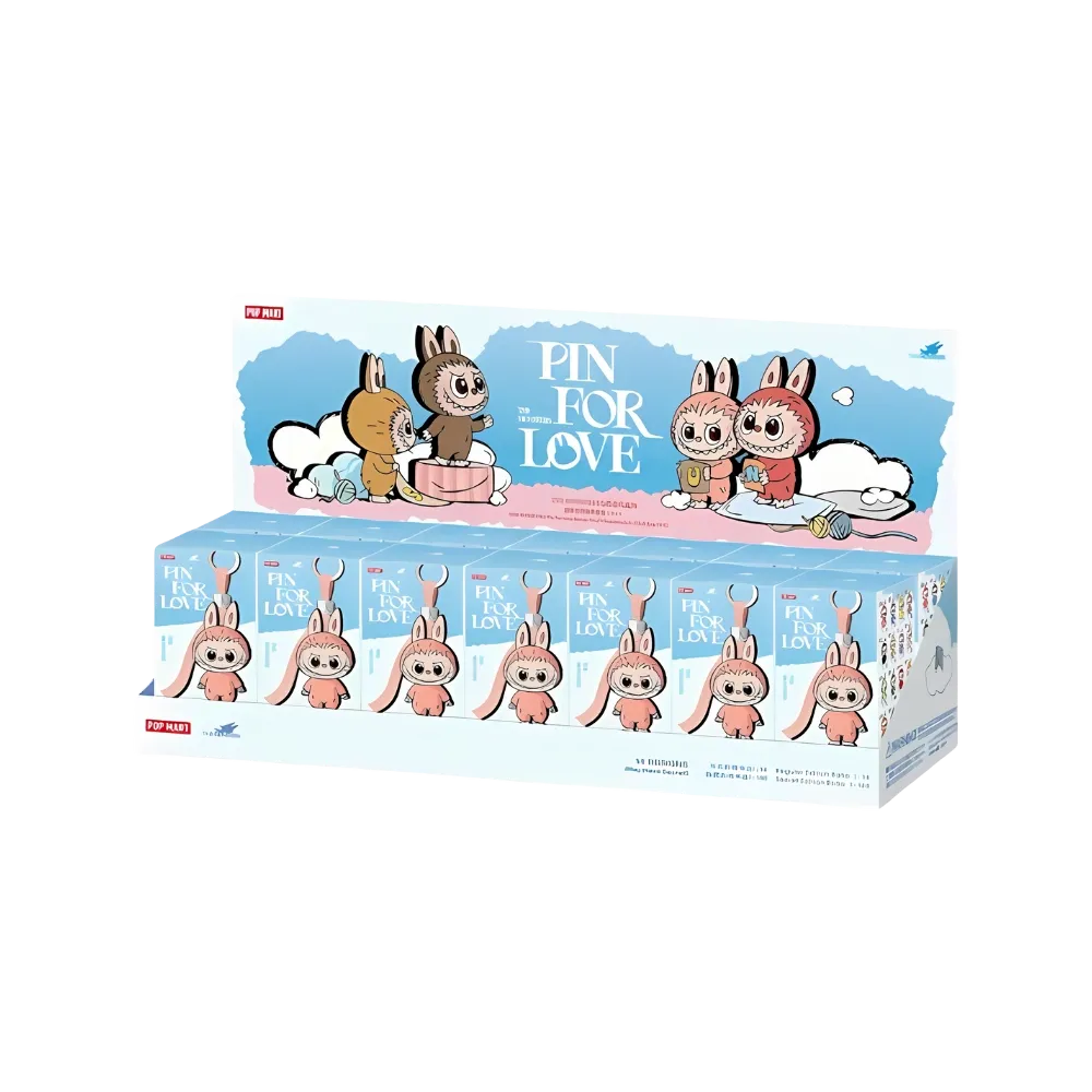 Pop Mart Labubu The Monsters Pin for Love Series Vinyl Plush