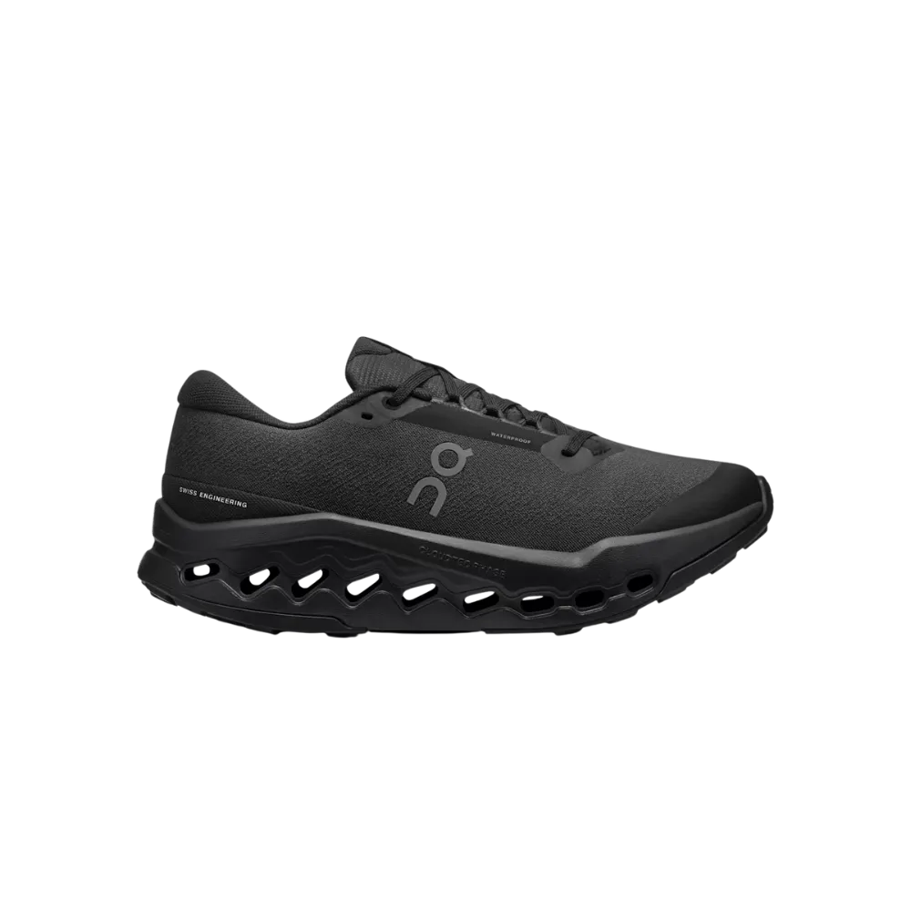On Running Cloudsurfer Trail 2 Waterproof Black
