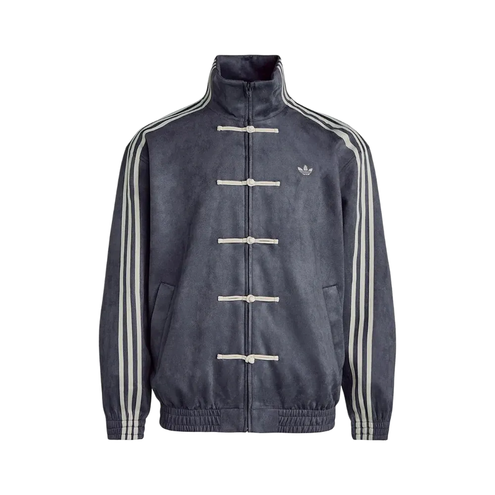 ジャケット・アウター  Chinese Track Top Jacket Grey S Adidas Originals Ctt Chinese Track Top Casual Jacket Dark Grey