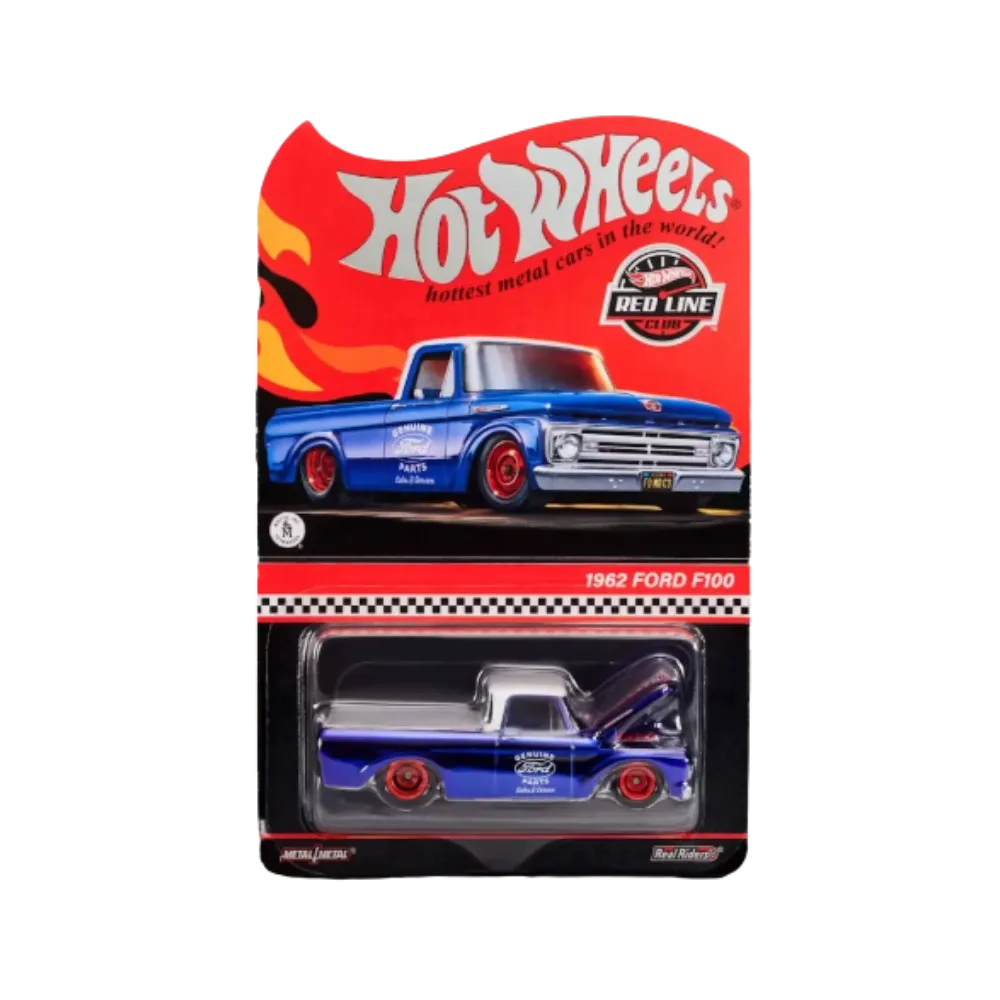 Hot Wheels Rlc Exclusive 1962 Ford F100 Blue