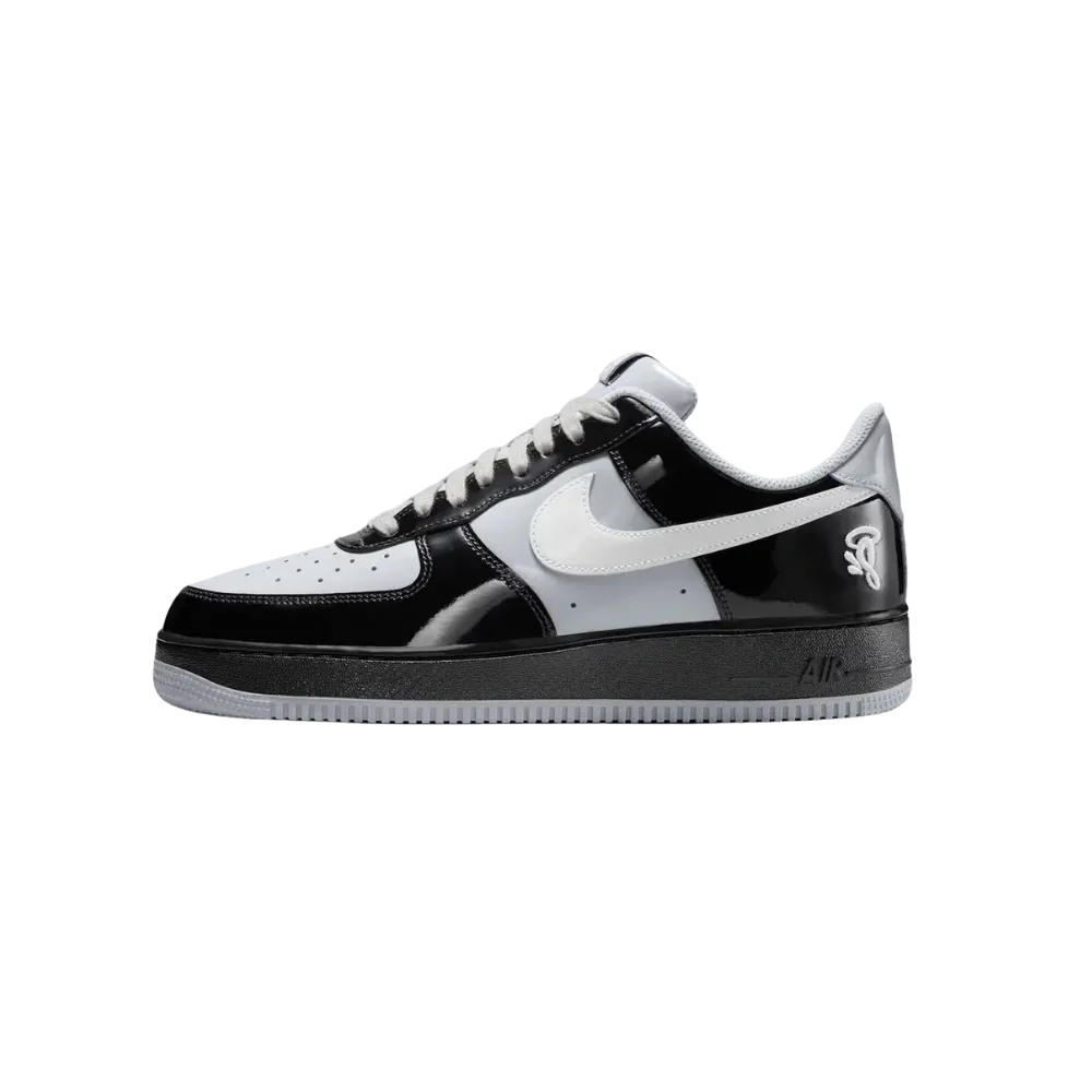 Central Cee X Nike Air Force 1 Low Black White Smoke Grey