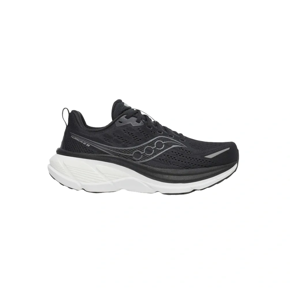 Saucony Hurricane 25 Black White