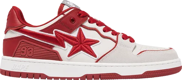 Buy Bape Sk8 Sta 5 Red now | Hype Fly India