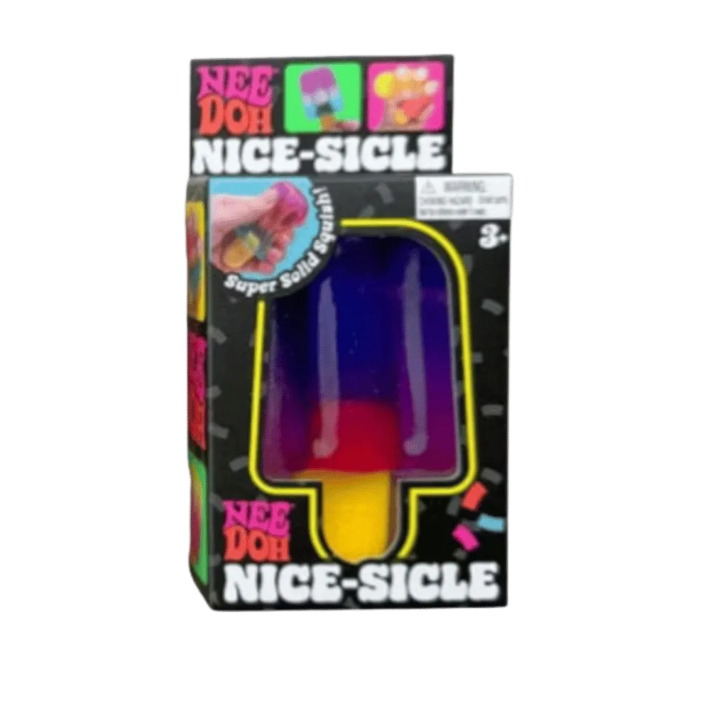 NeeDoh Nice-sicle Popsicle Squishy Fidget Toy Mullticolor