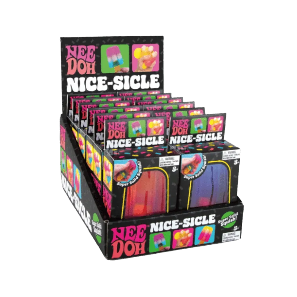 NeeDoh Nice-sicle Popsicle Squishy Fidget Toy Mullticolor