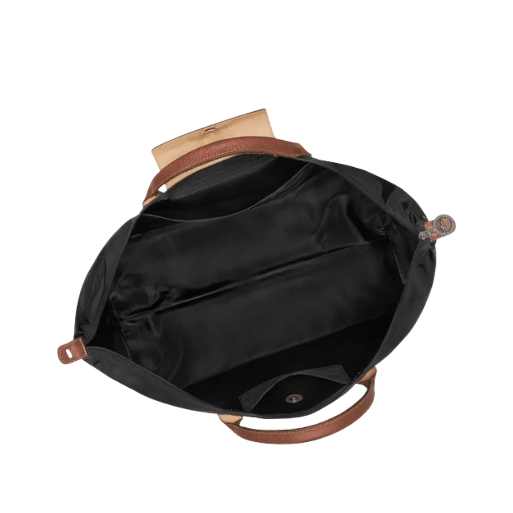 Longchamp Le Pliage Original M Handbag Black - Recycled Canvas