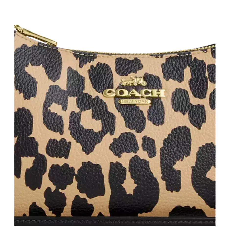 Coach Teri Shoulder Bag With Leopard Print | Hype Fly India