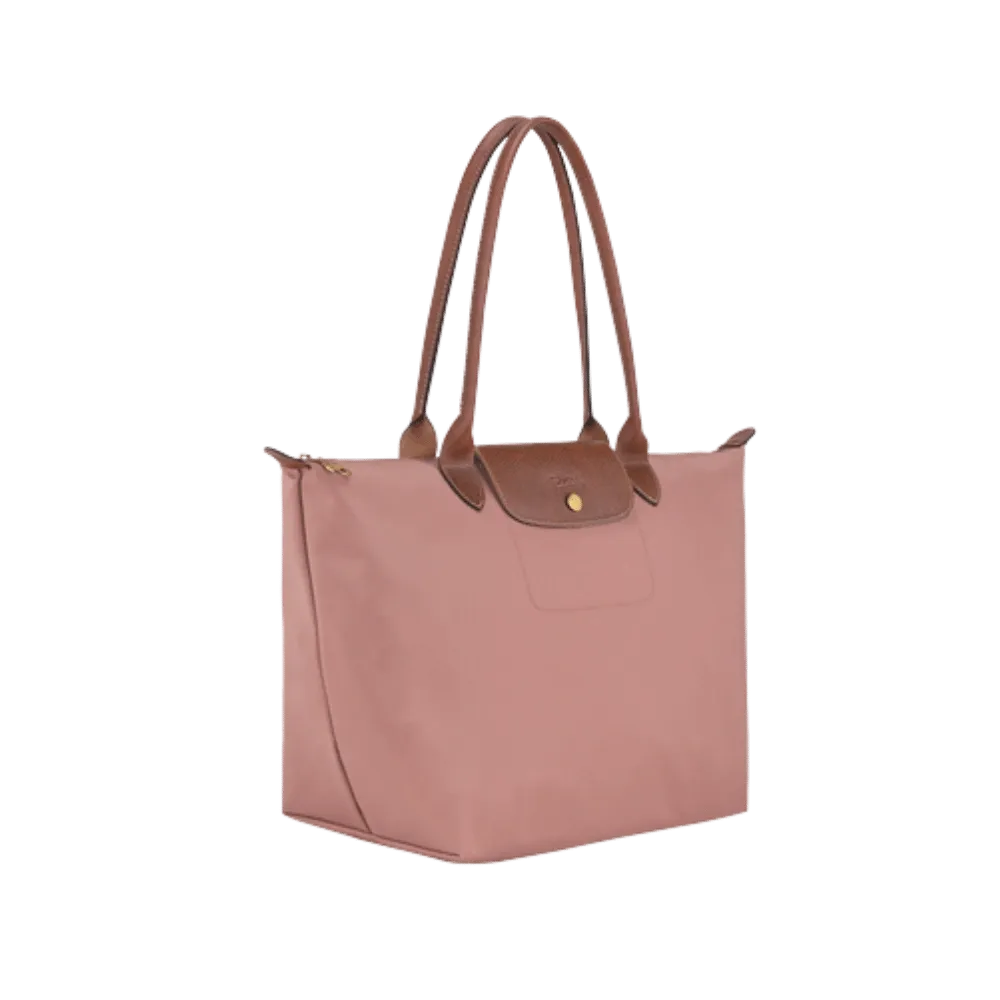 Longchamp Le Pliage Original M Tote Bag Pink Tea - Recycled Canvas