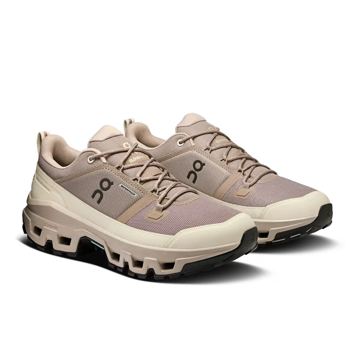 On Running Cloudrock Low Waterproof Cinder Fog