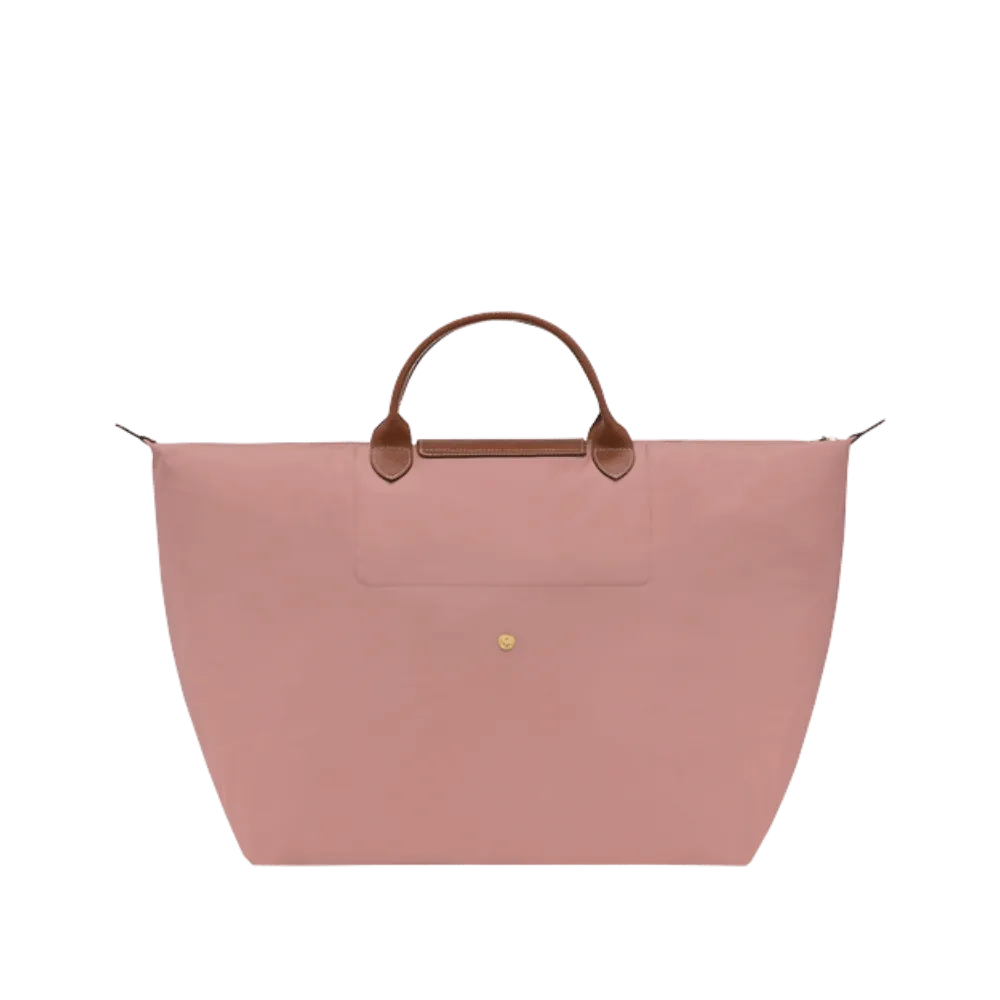 Longchamp Le Pliage Original L Travel Bag Pink Tea - Recycled Canvas