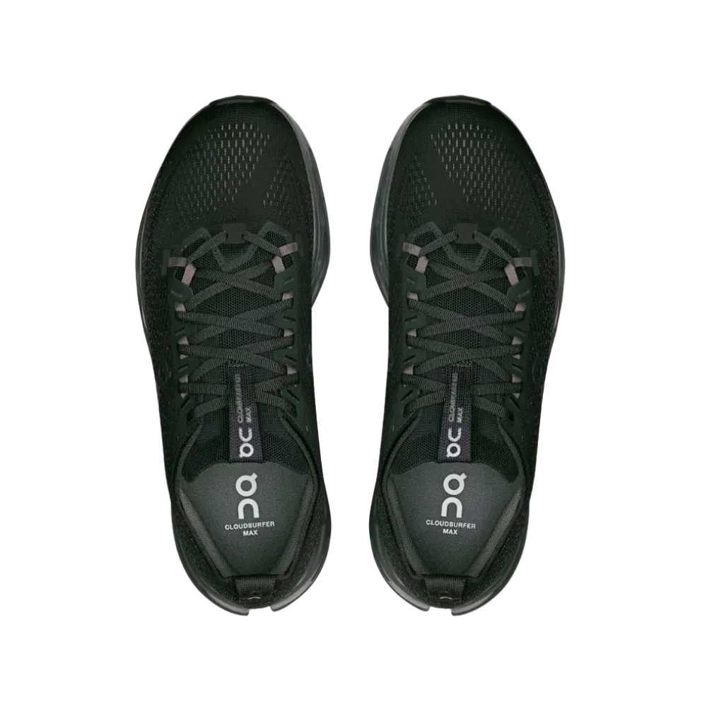 On Running Cloudsurfer Max Black | Eclipse | Hype Fly India