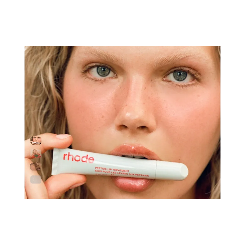 R lip shape lunge ・strawberryglaze Rhode peptide lip treatment