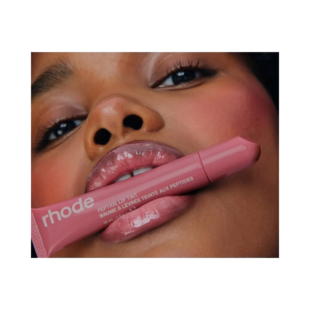 Rhode Peptide Lip Tint 'Salty Tan' | Hype Fly India