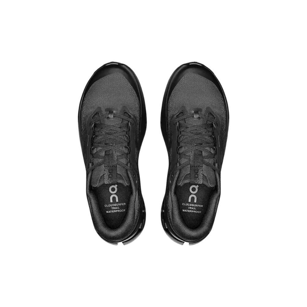 On Running Cloudsurfer Trail 2 Waterproof Black