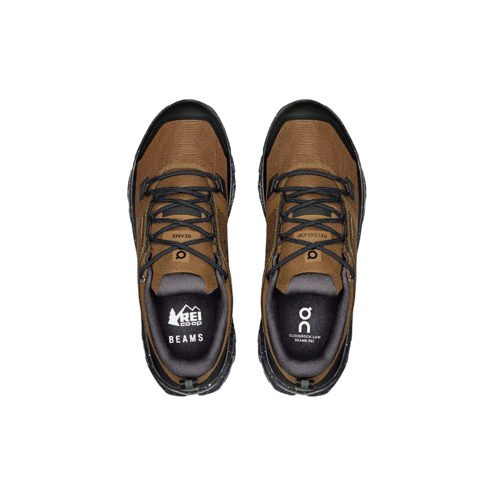 On Running Cloudrock Low BEAMS REI Earth Black