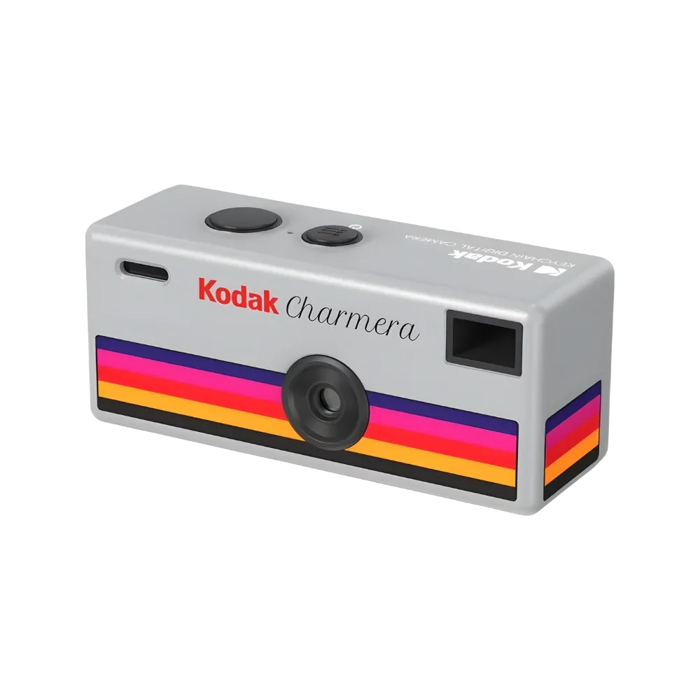EOF-261 kodak charmera グレー Kodak Charmera Keychain Digital Camera - Grey | Hype Fly India
