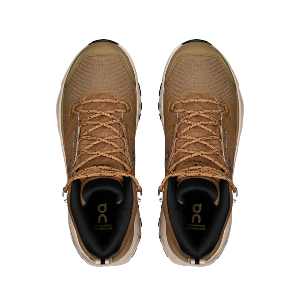 On Running Cloudrock Mid Waterproof Sphinx Sand