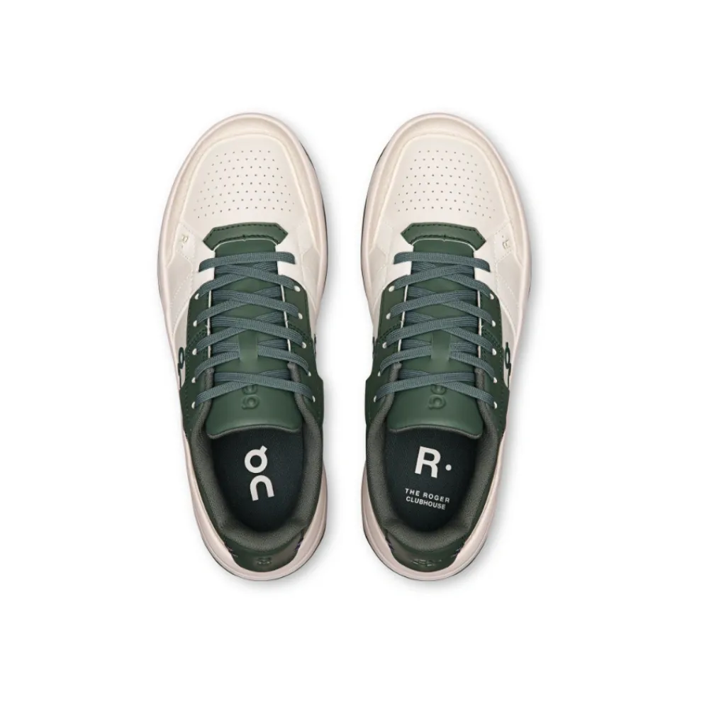 THE ROGER Clubhouse White | Olive On Running