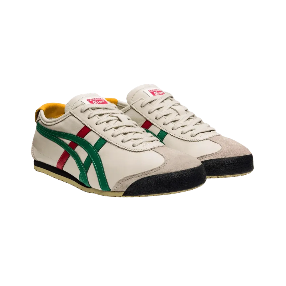 Onitsuka Tiger Mexico 66 Birch Green Red Yellow