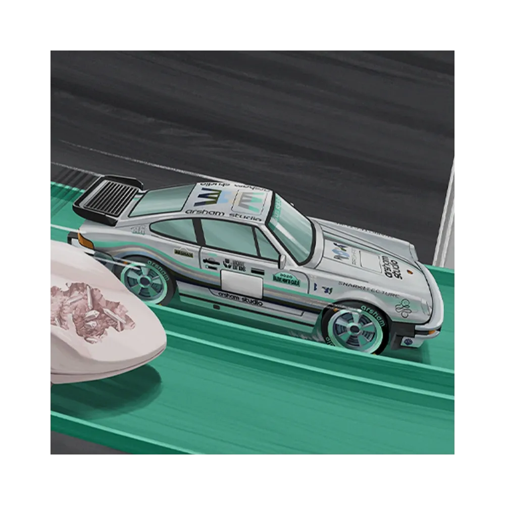 Hot Wheels X Daniel Arsham Legends Archive Lap 3 Poster