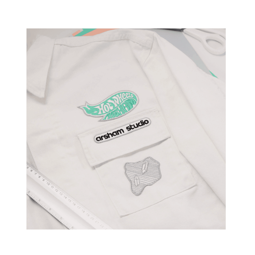 Hot Wheels X Daniel Arsham Patches & Sticker Set