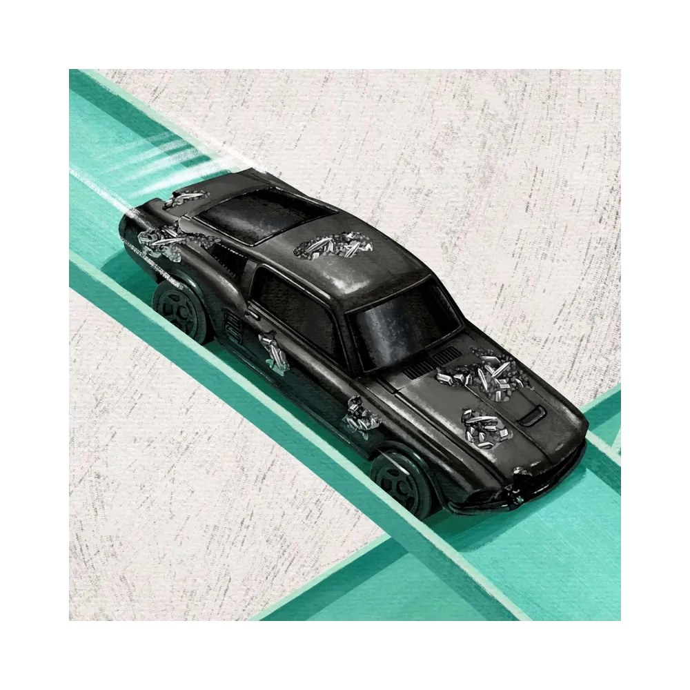 Hot Wheels X Daniel Arsham Legends Archive Lap 4 Poster