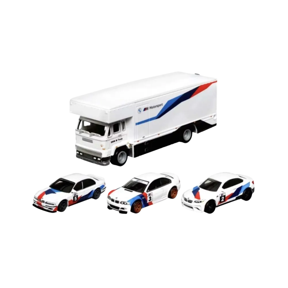 Hot Wheels Premium Bmw Display Diecast Collection 4-Pack 1:64