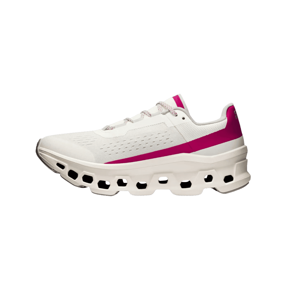 On Running Cloudmonster Ivory | Grenadine (W)