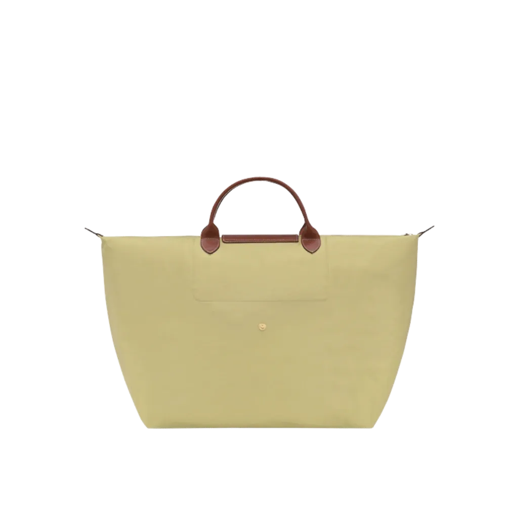 Longchamp Le Pliage Original L Travel Bag Pistachio - Recycled Canvas