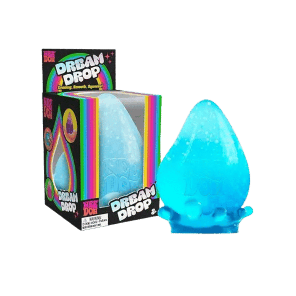 NeeDoh Dream Drop Squishy Fidget Toy Blue