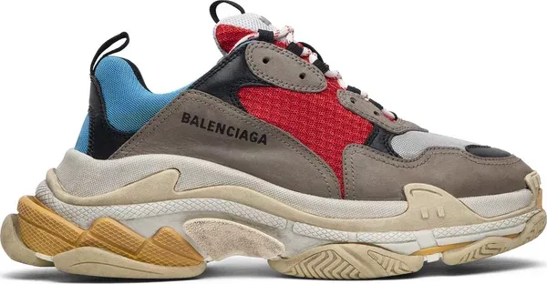 Buy Balenciaga Triple S Sneaker Blue Red now | Hype Fly India