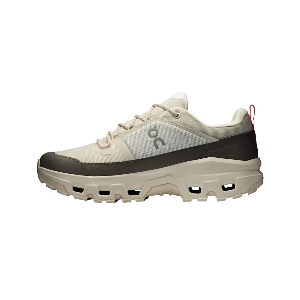 On Running Cloudrock Low Waterproof Ivory