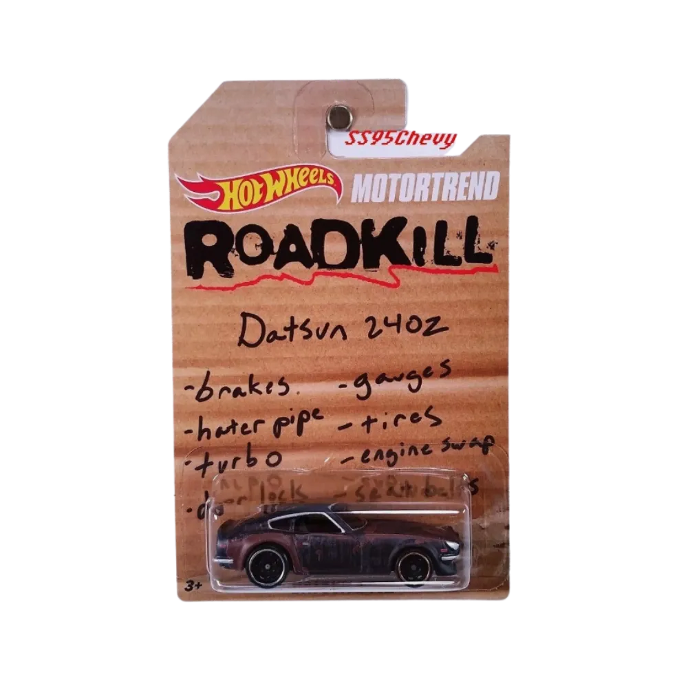 Hot Wheels Motortrend Roadkill Rotsun Custom '71 & Datsun 240z Set